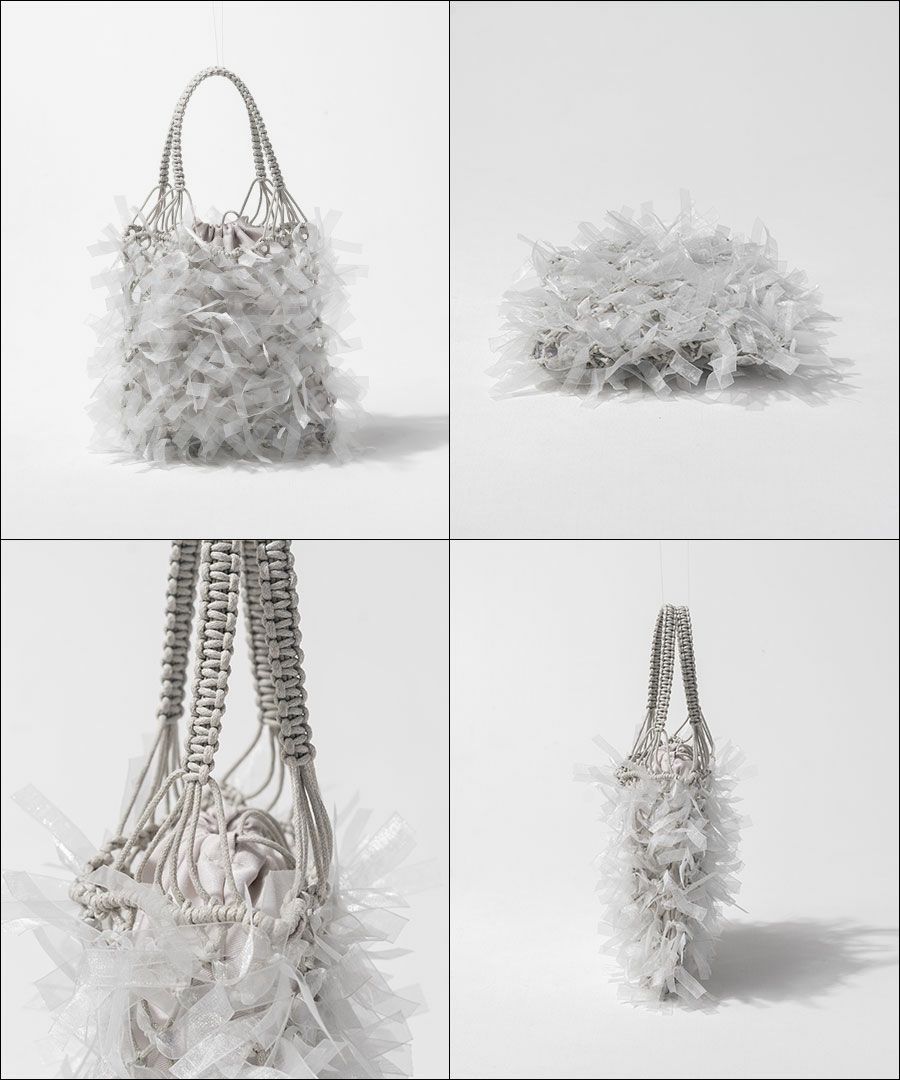 トートバッグ かごバッグ 巾着 レディース Papiliyo パピリオ