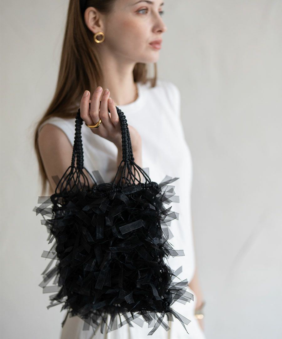 トートバッグ かごバッグ 巾着 レディース Papiliyo パピリオ