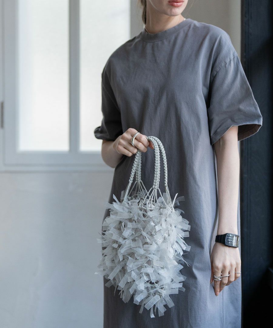 トートバッグ かごバッグ 巾着 レディース Papiliyo パピリオ