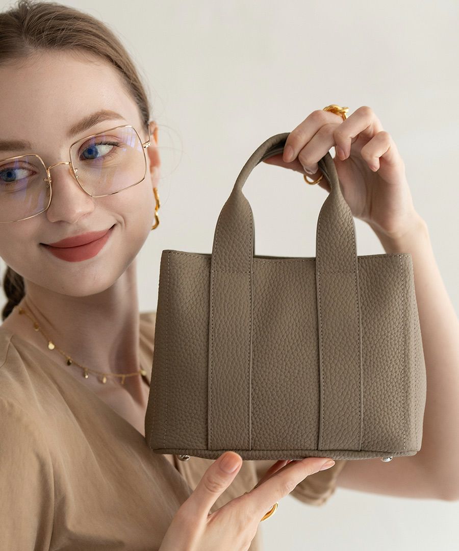 Baby Luziny ベイビールジニー 本革 2way ショルダーバッグ ハンドバッグ ミニ レディース 斜めがけ 大人
