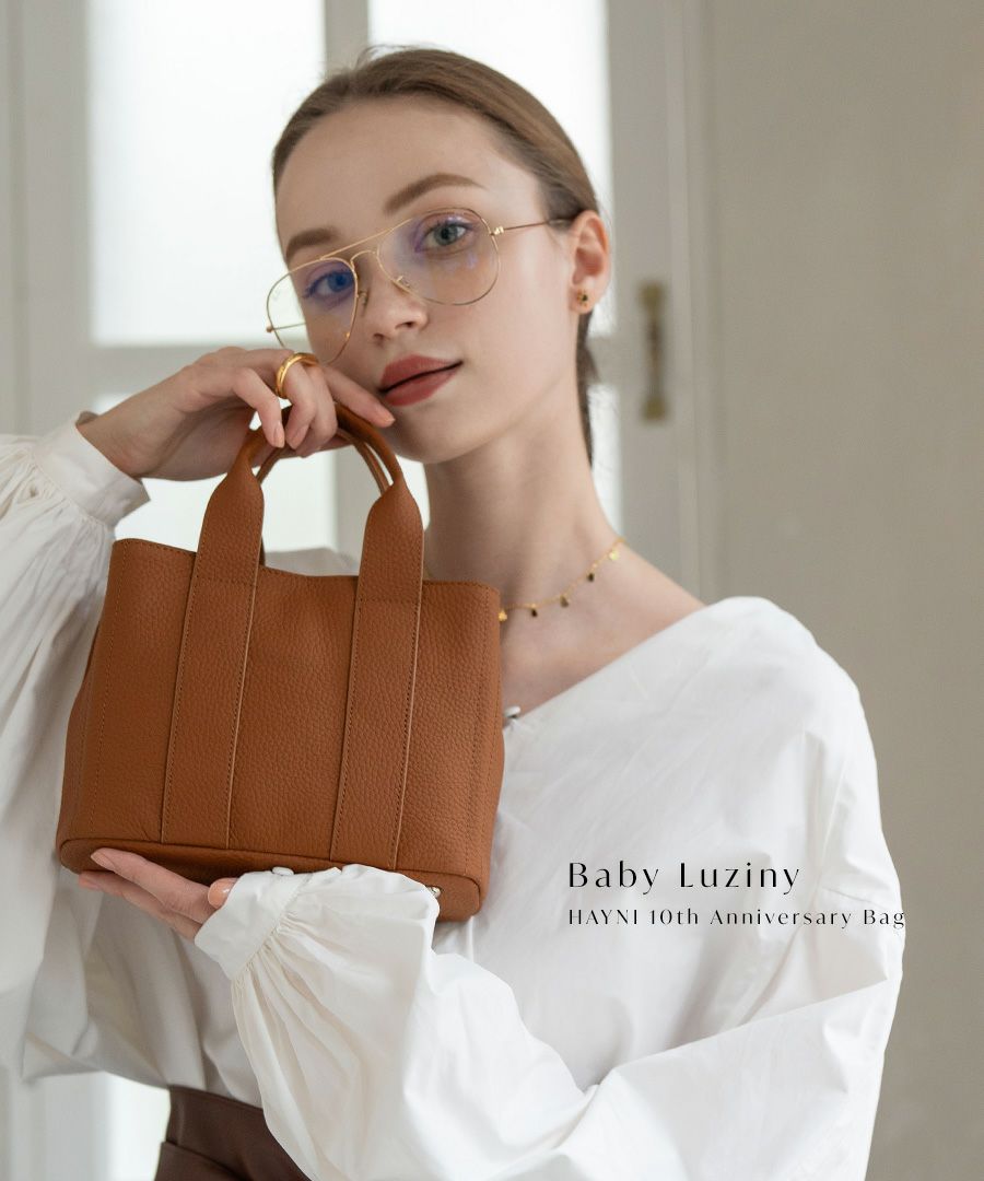 Baby Luziny ベイビールジニー 本革 2way ショルダーバッグ ハンドバッグ ミニ レディース 斜めがけ 大人