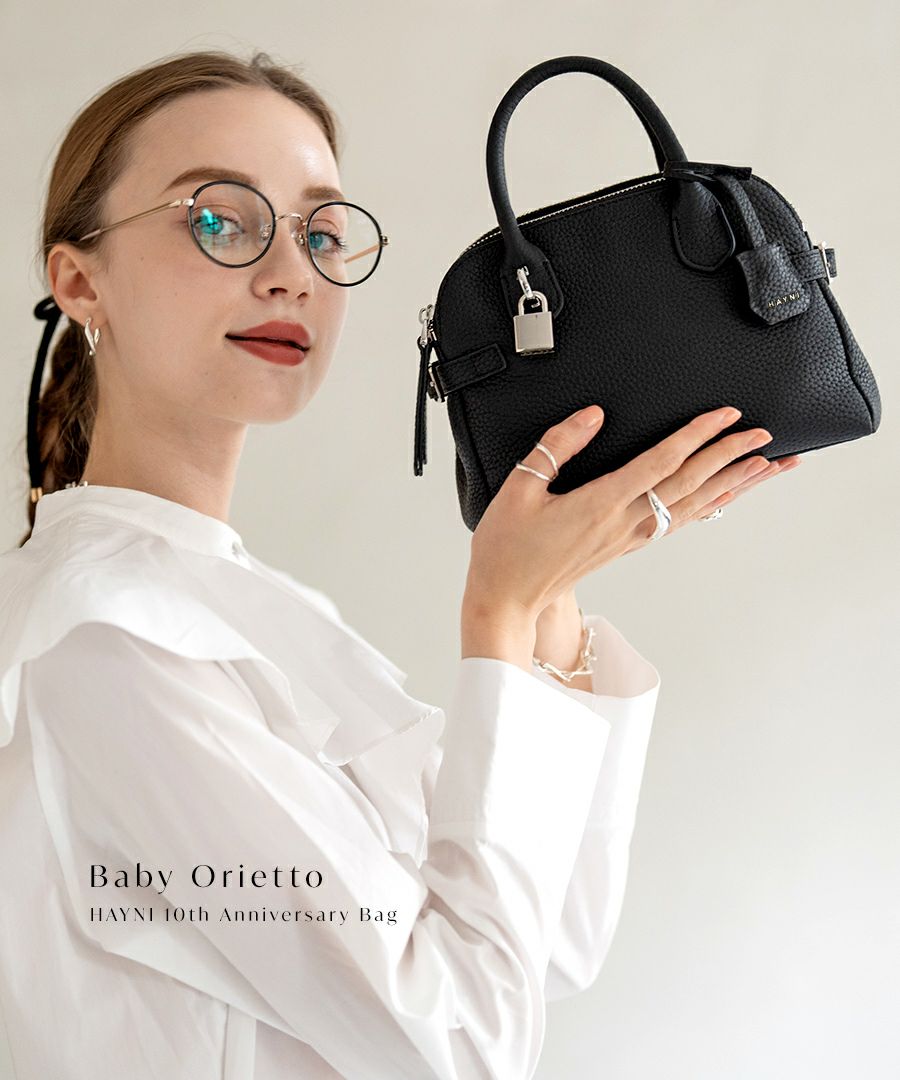 本革 2way ハンドバッグ ショルダーバッグ レディース【Baby Orietto ベイビーオリエット｜HAYNI ヘイニ】