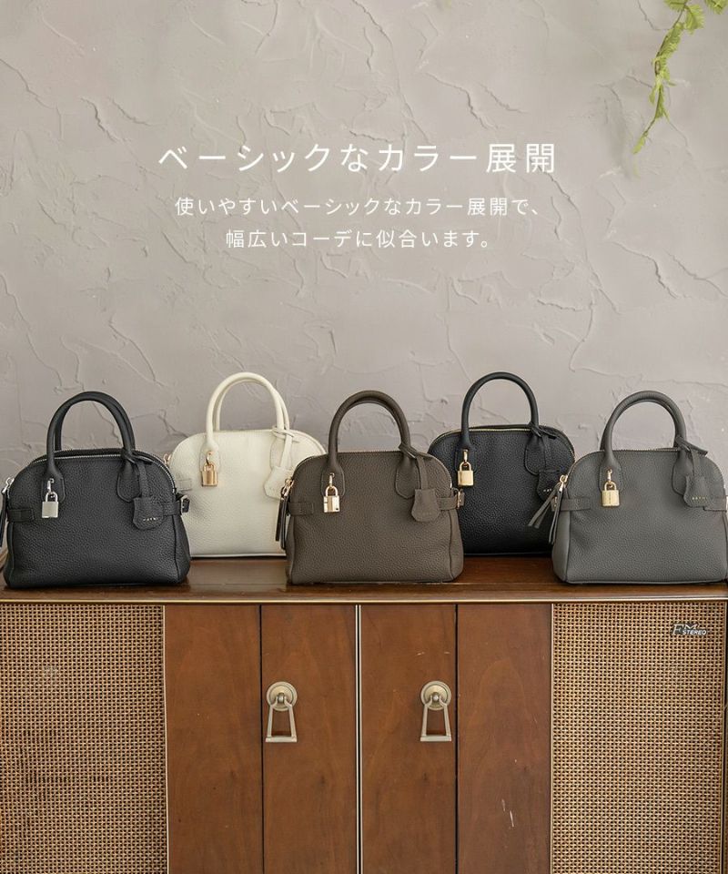 HAYNI ヘイニ ハンドバッグ ベイビーオリエット ゾウグレー（ゴールド金具） HAYNI ハンドバッグ ショルダーバッグ 本革「Baby Orietto