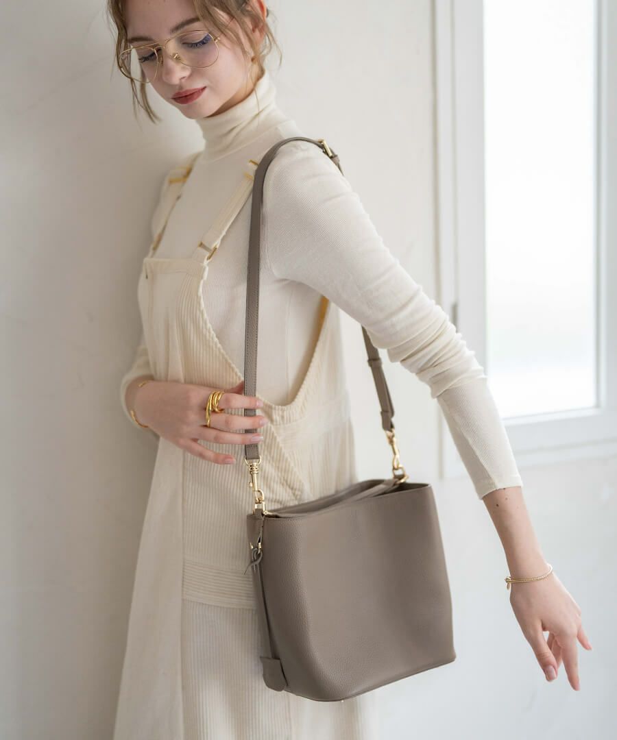 本革 ショルダーバッグ Akaneさん&HAYNIコラボ