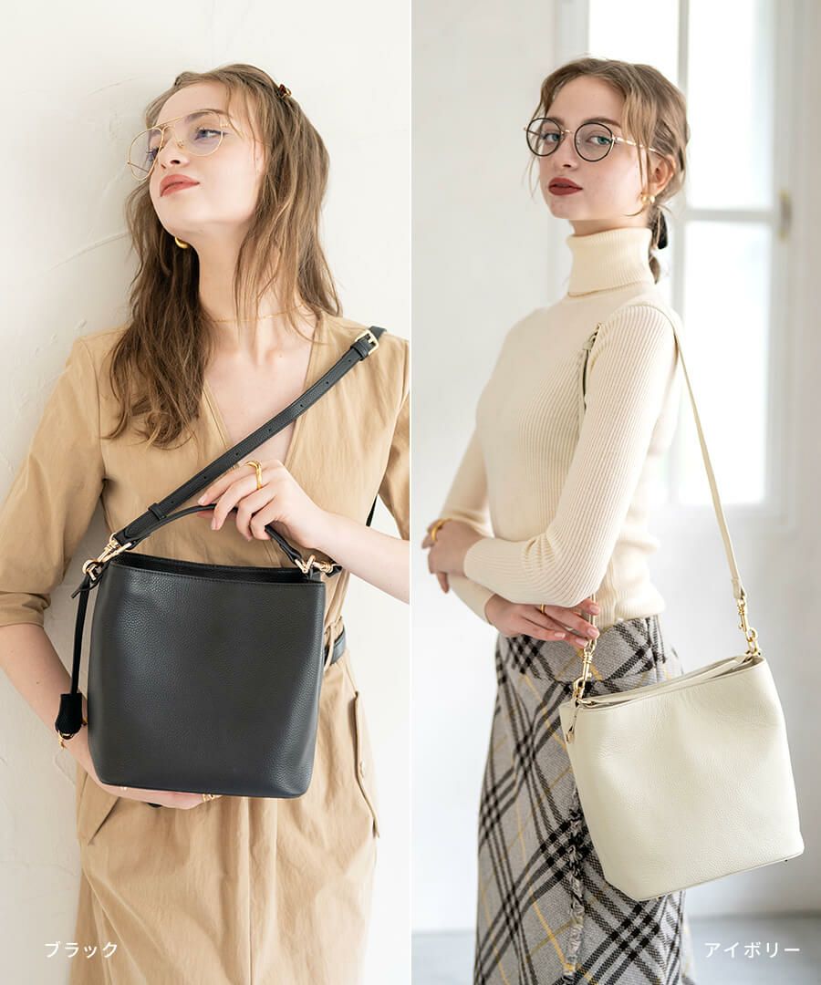 本革 ショルダーバッグ Akaneさん&HAYNIコラボ