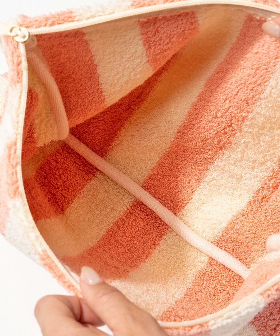 タオル生地 ポーチ Luluana pouch L ルルアナポーチL