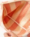 タオル生地 ポーチ Luluana pouch L ルルアナポーチL