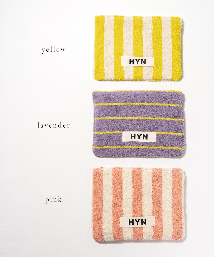 タオル生地 ポーチ Luluana pouch L ルルアナポーチL