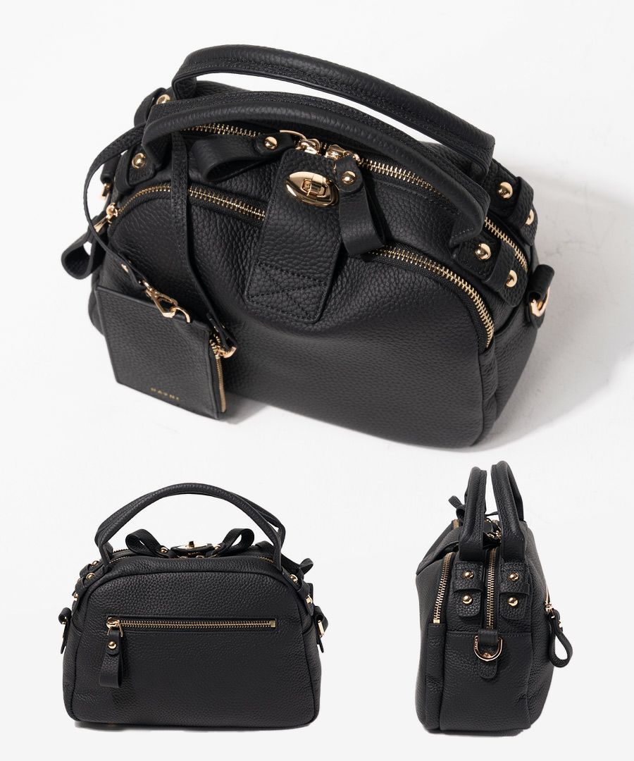 本革 ショルダーバッグ ハンドバッグ レディース 【Nene Loche ネネロシェ｜HAYNI ヘイニ】ボストンバッグ 