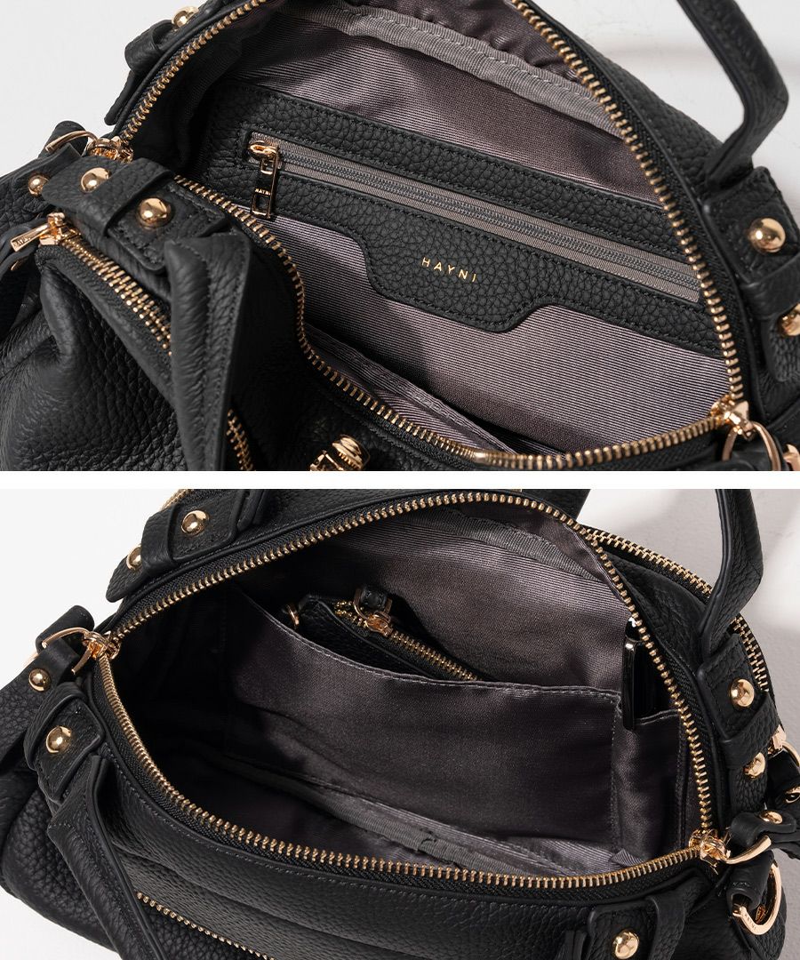 本革 ショルダーバッグ ハンドバッグ レディース 【Nene Loche ネネロシェ｜HAYNI ヘイニ】ボストンバッグ 