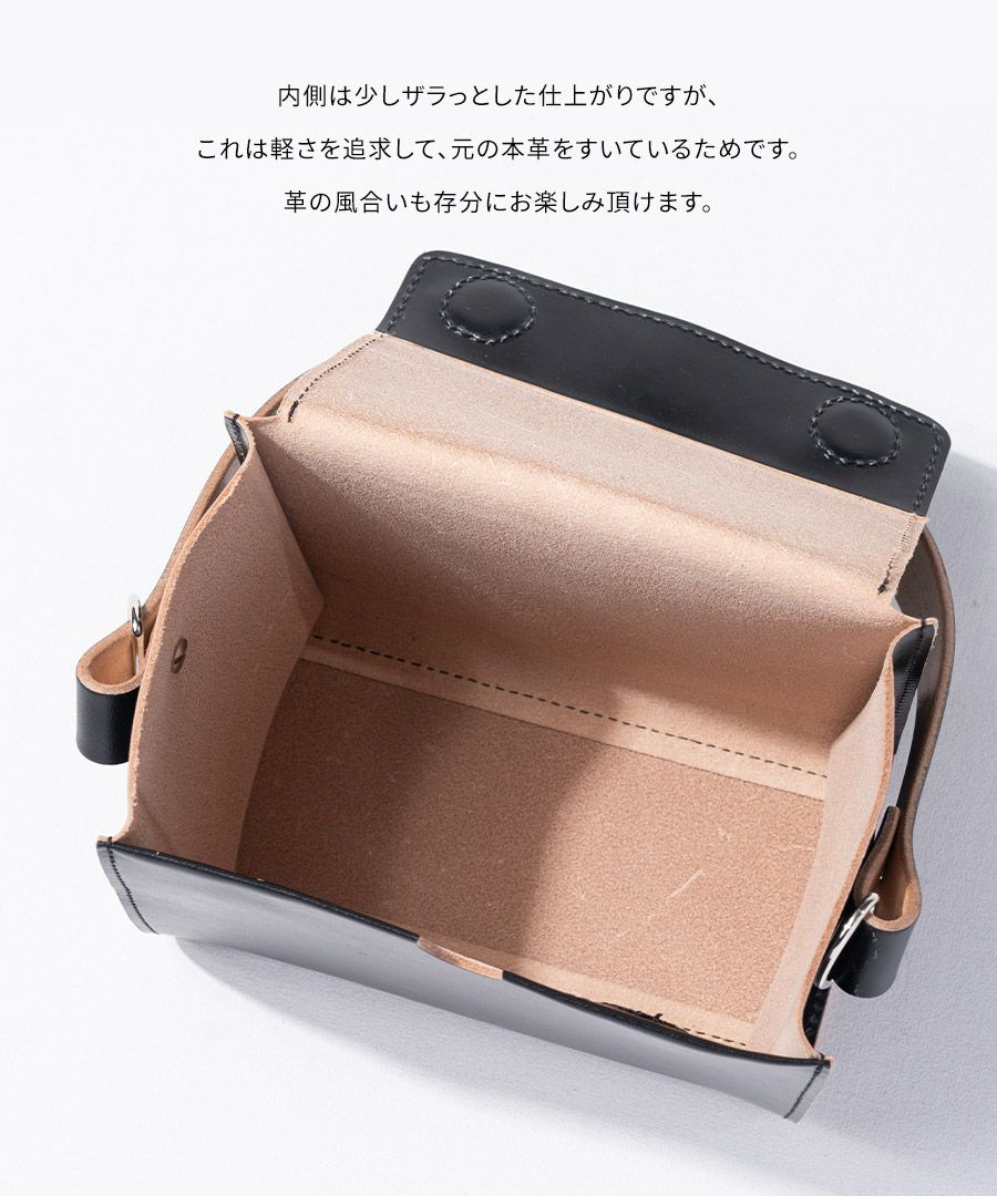 本革 Tideway タイドウェイ バニティバッグ　TIDEWAY vanityboxbag タイドウェイ バニティボックスバッグ