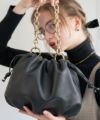 本革 2way ハンドバッグ Moonelle ムーネル