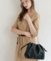 本革 2way ハンドバッグ Moonelle ムーネル