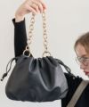本革 2way ハンドバッグ Moonelle ムーネル