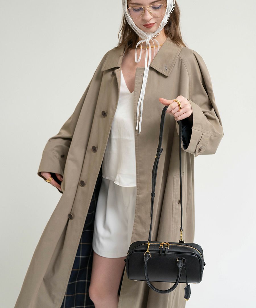 本革 ハンドバッグ レディース 2way ショルダーバッグ 横長バッグ Elliena エリーナ｜HAYNI ヘイニ