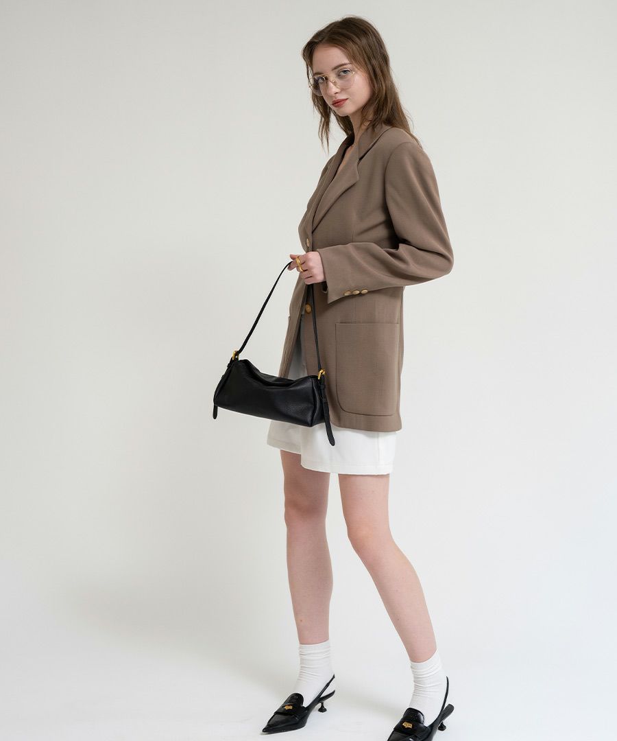 本革 ベルトバッグ ショルダーバッグ レディース 