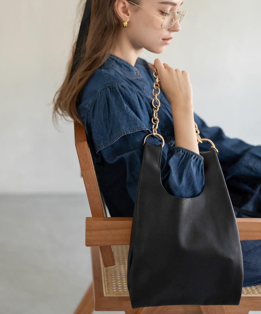 本革 2way　ハンドバッグ Gillda ジルダ