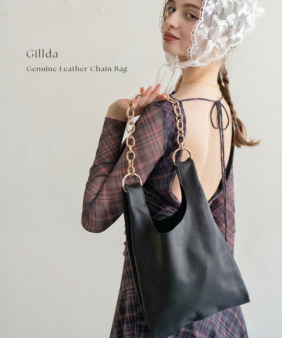 本革 2way　ハンドバッグ Gillda ジルダ