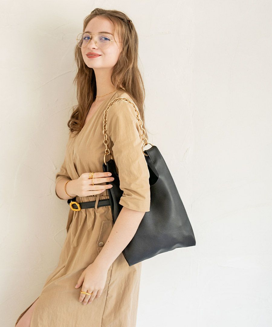 本革 2way　ハンドバッグ Gillda ジルダ