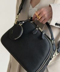 本革 2way ショルダーバッグ ハンドバッグ ボストンバッグ　Rumie ルミエ