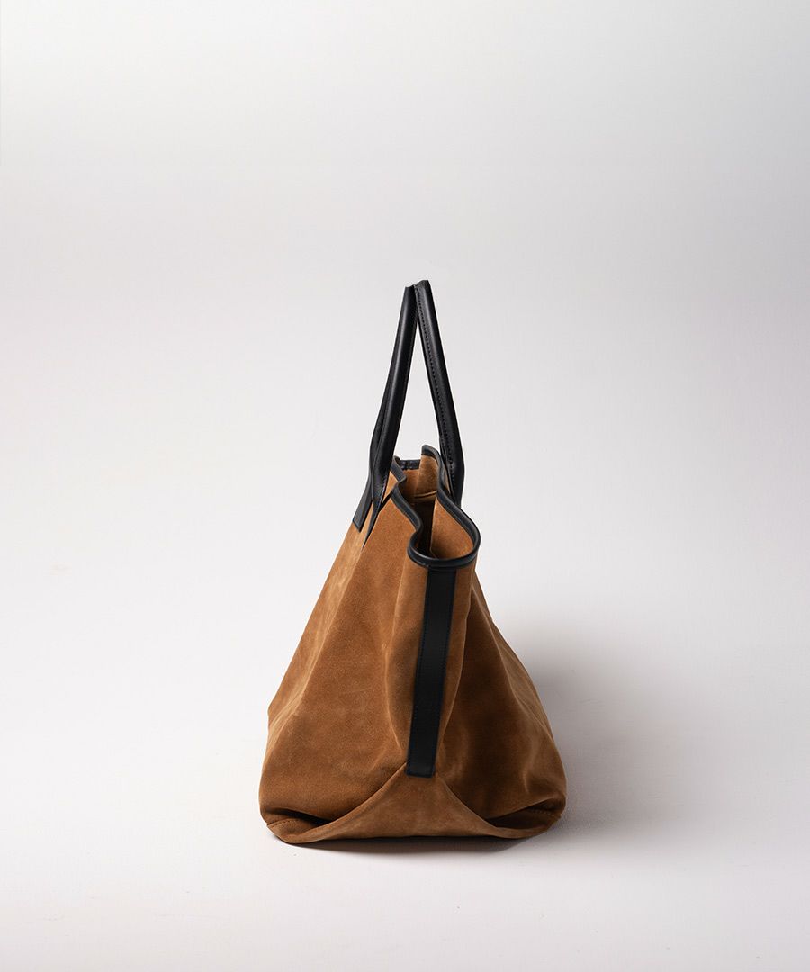 Vinnen ヴィネ｜MAISON HAYNI スエード 本革 トートバッグ
