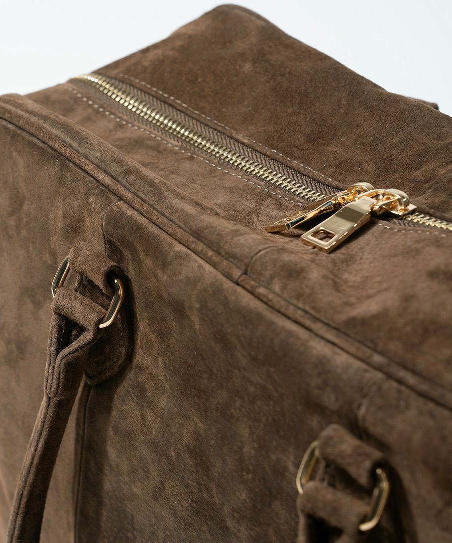 本革 スエード ボストンバッグ Donusa ドヌサ【第1世代・復刻版・在庫限り】