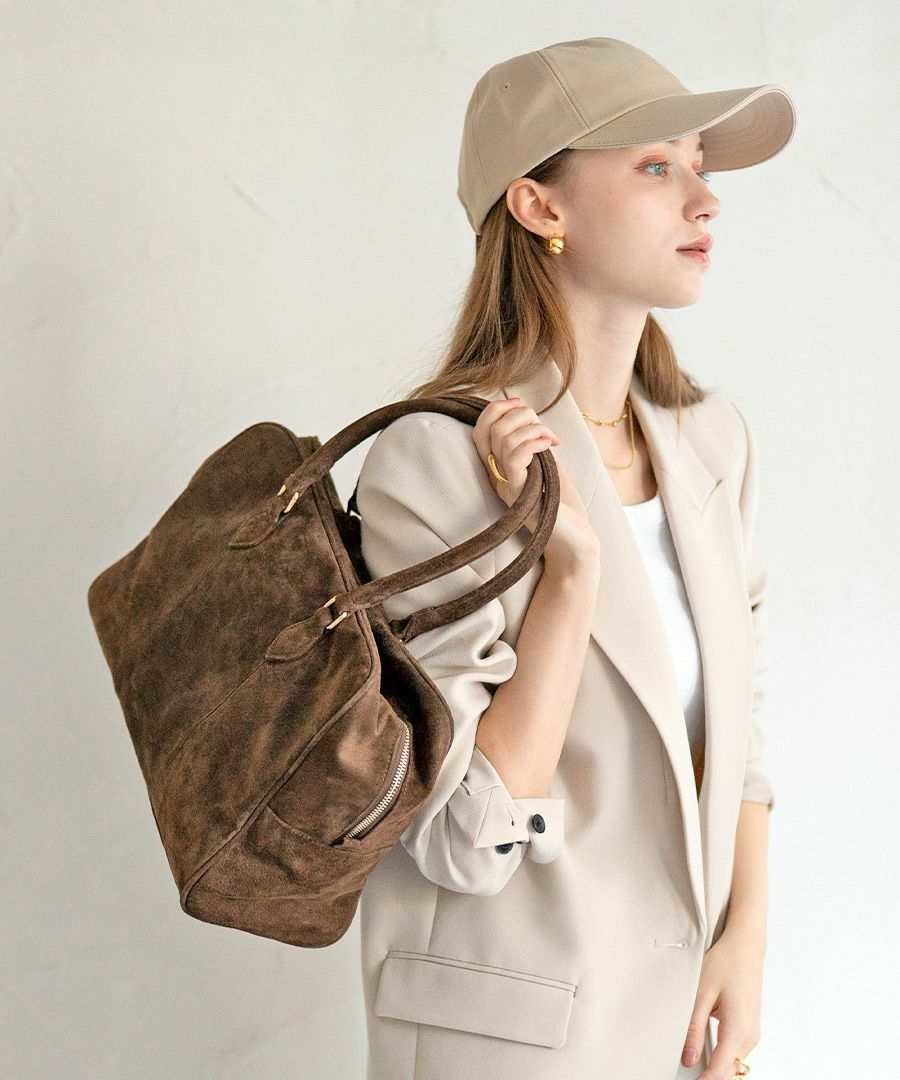 本革 スエード ボストンバッグ Donusa ドヌサ【第1世代・復刻版・在庫限り】