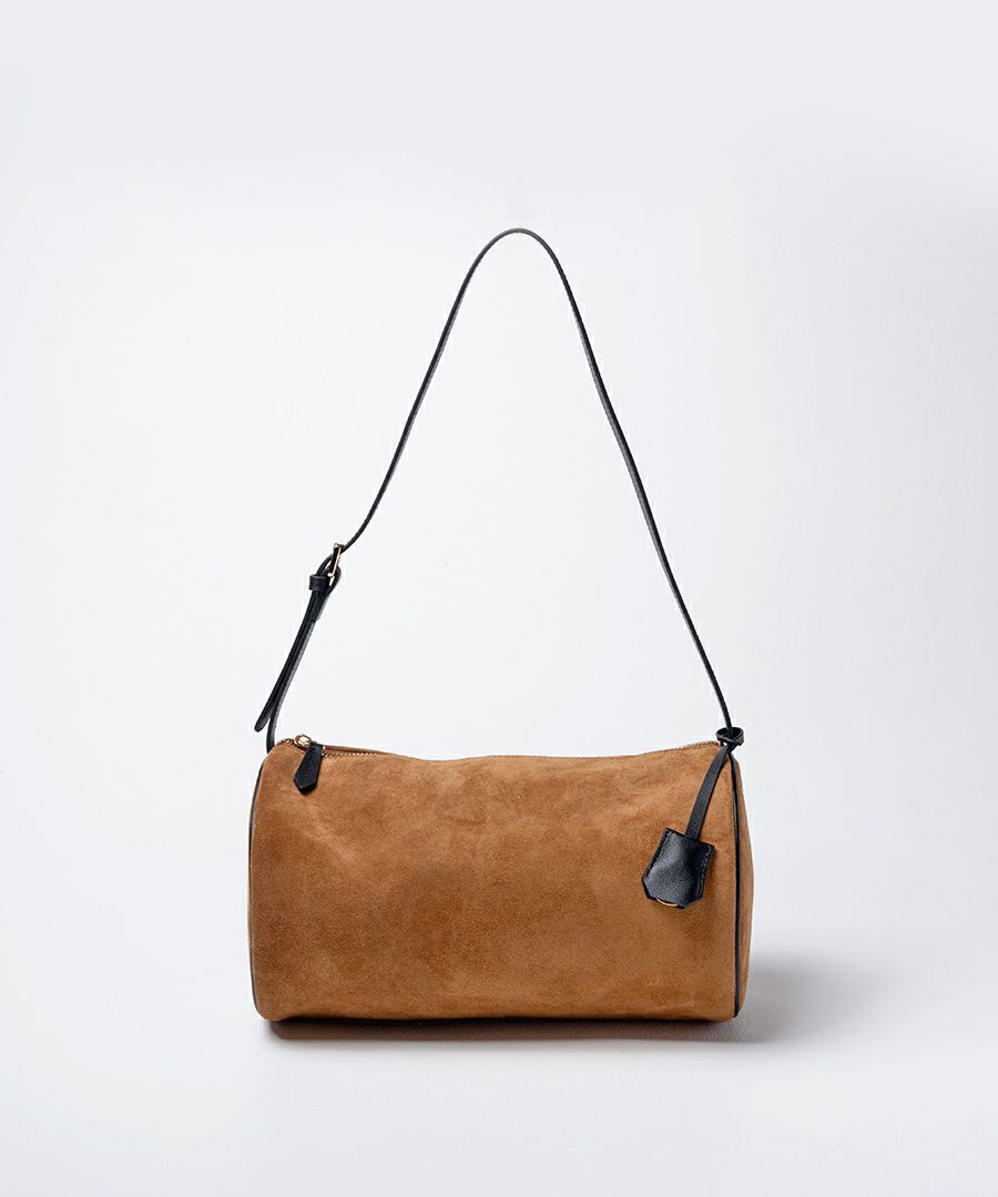 本スエード ショルダーバッグ Calmea maron カルメマロン｜MAISON HAYNI