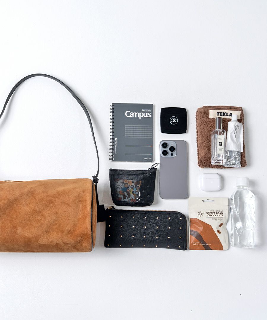 本スエード ショルダーバッグ Calmea maron カルメマロン｜MAISON HAYNI