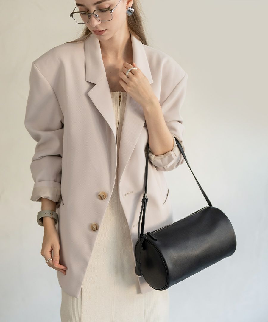 aoriさん&MAISON HAYNIコラボ Calmeanoir カルメノワール 本革 ショルダーバッグ