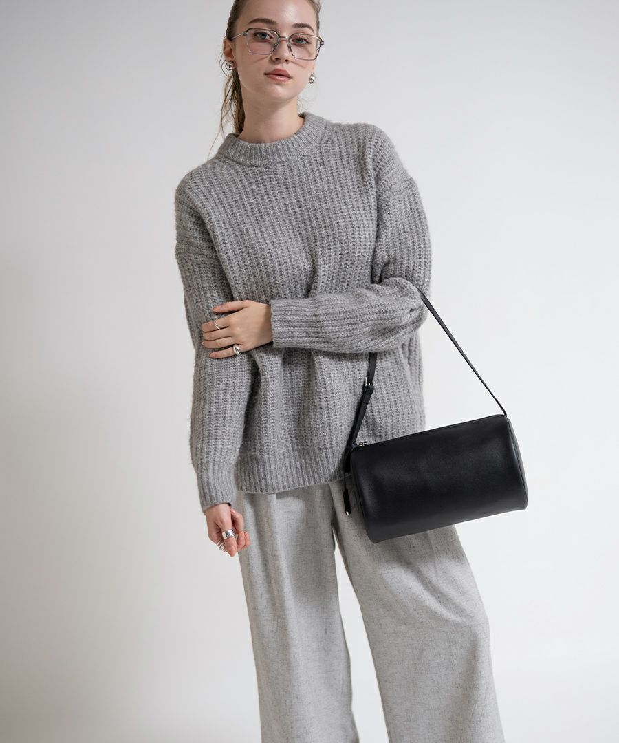 aoriさん&MAISON HAYNIコラボ Calmeanoir カルメノワール 本革 ショルダーバッグ