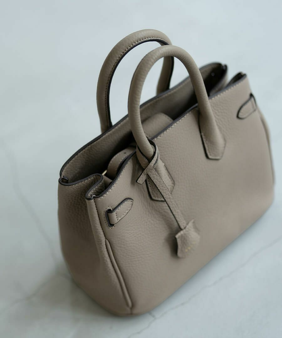 本革 2way ショルダーバッグ ハンドバッグ Lenne レネ