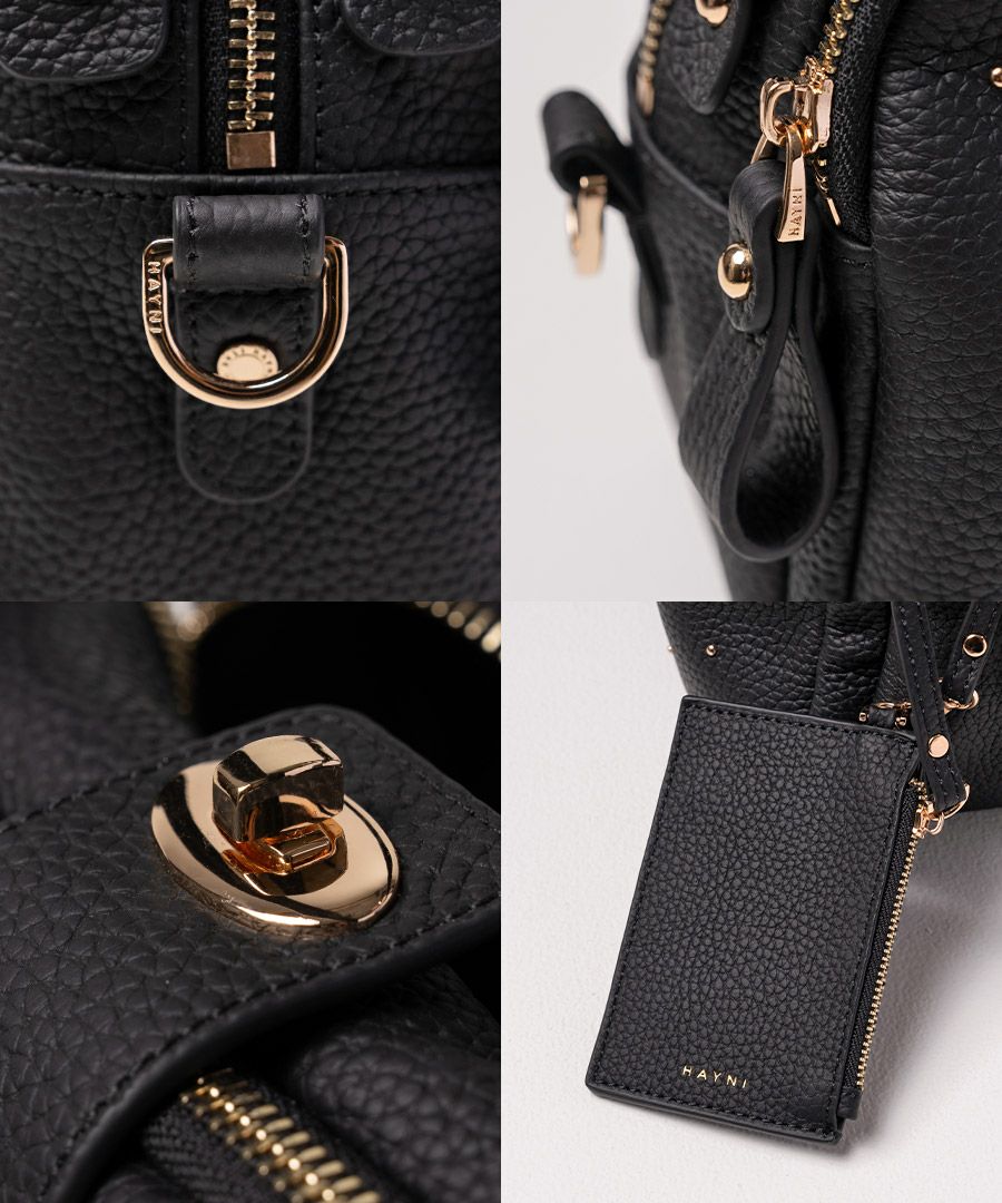 HAYNI 2025AW 2way Nene Loche ネネロシェ HAYNI（ヘイニ） 本革 ショルダーバッグ 2way レディース「Nene Loche