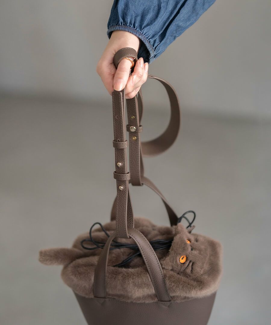 本革 ハング ワイド ショルダーストラップ