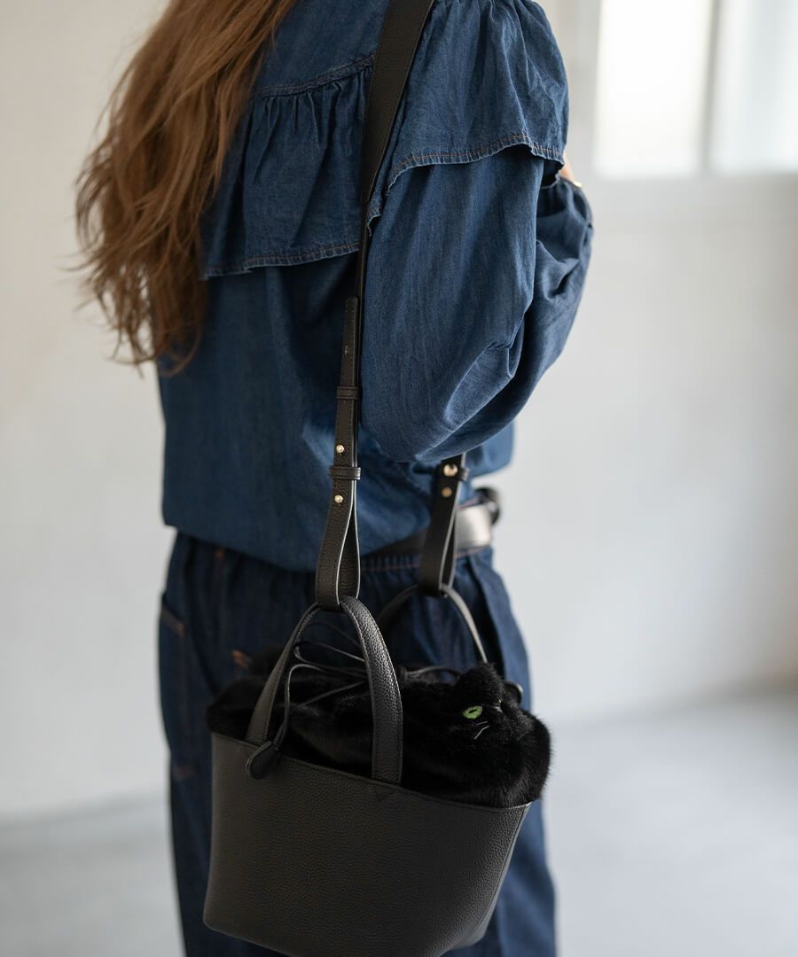 本革 ハング ワイド ショルダーストラップ