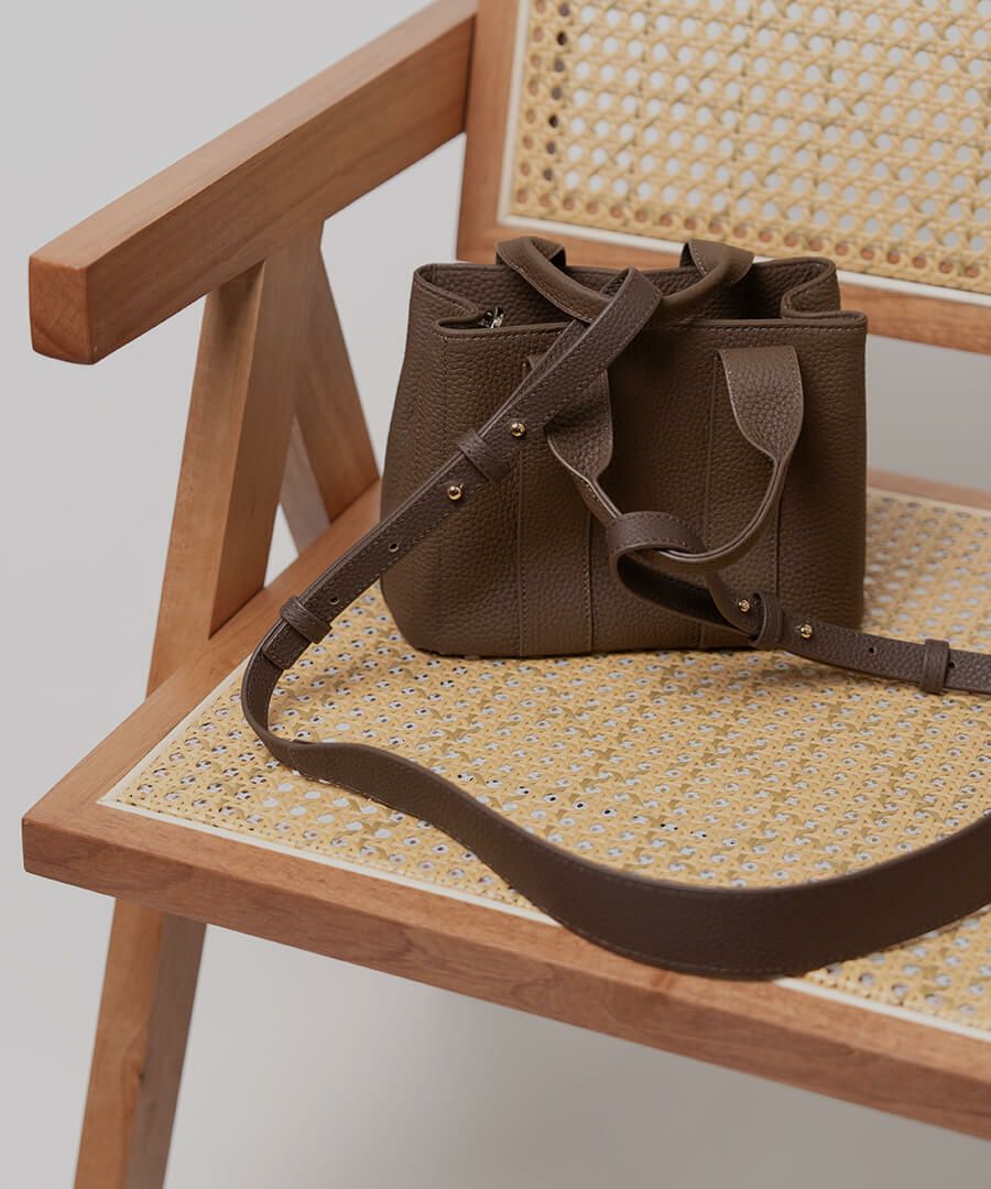 本革 ハング ワイド ショルダーストラップ