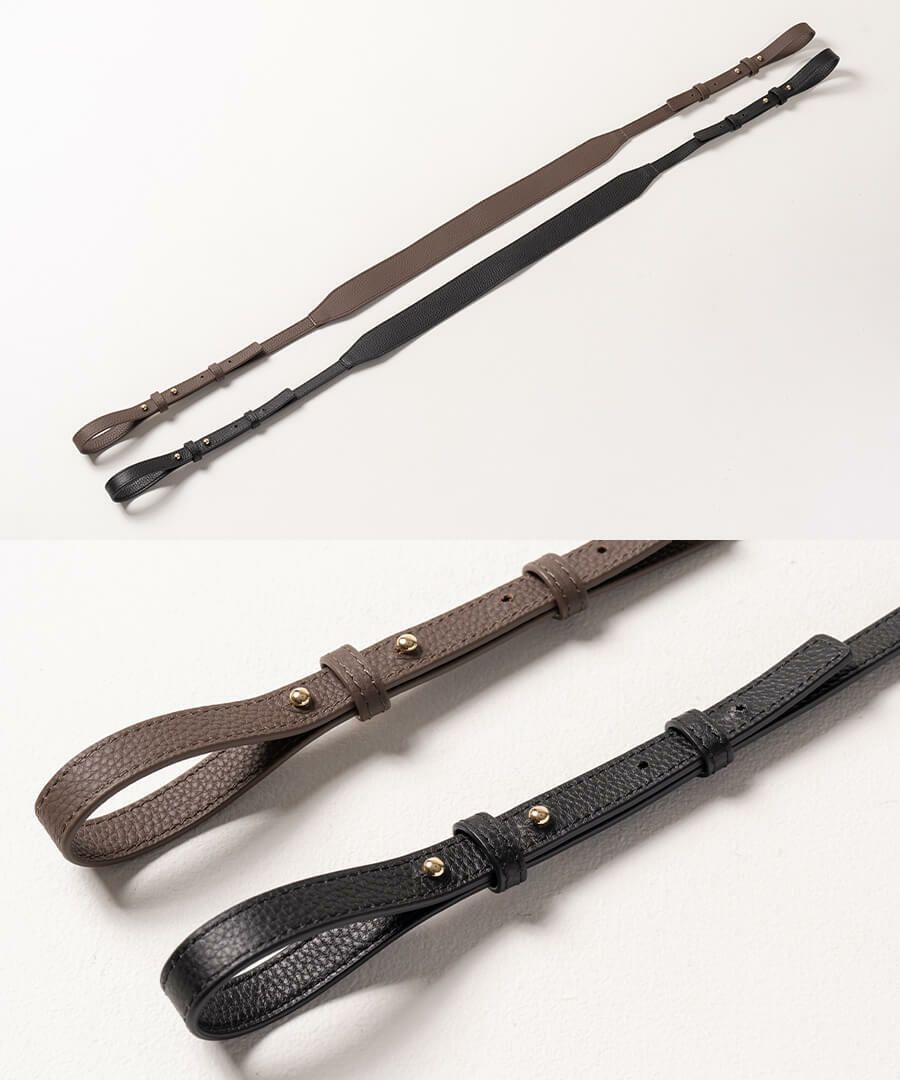 本革 ハング ワイド ショルダーストラップ