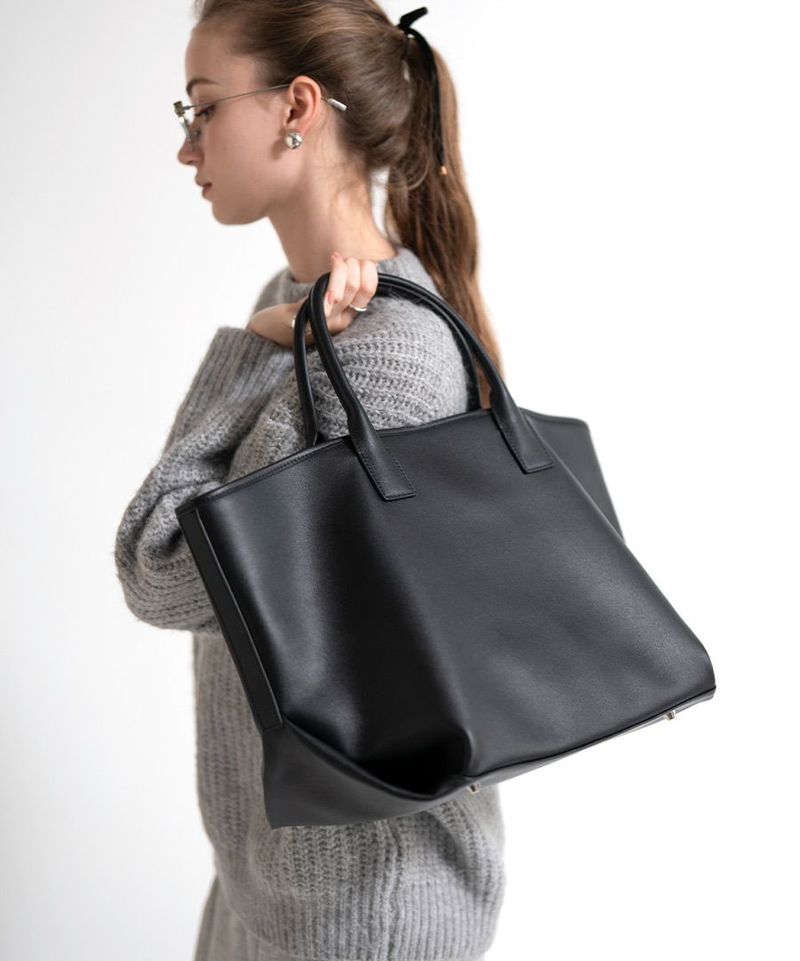 本革トートバッグ メゾンヘイニ レディースバッグ メンズバッグ Vinnen noir ヴィネノワール｜MAISON HAYNI