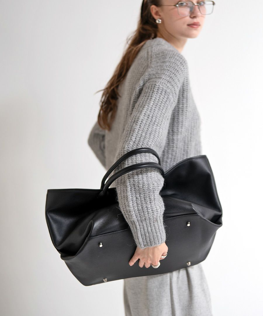 本革トートバッグ メゾンヘイニ レディースバッグ メンズバッグ Vinnen noir ヴィネノワール｜MAISON HAYNI