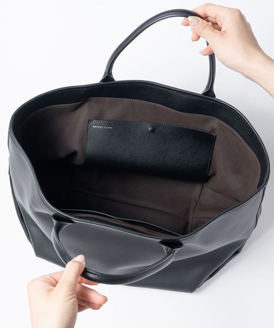 本革トートバッグ メゾンヘイニ レディースバッグ メンズバッグ Vinnen noir ヴィネノワール｜MAISON HAYNI