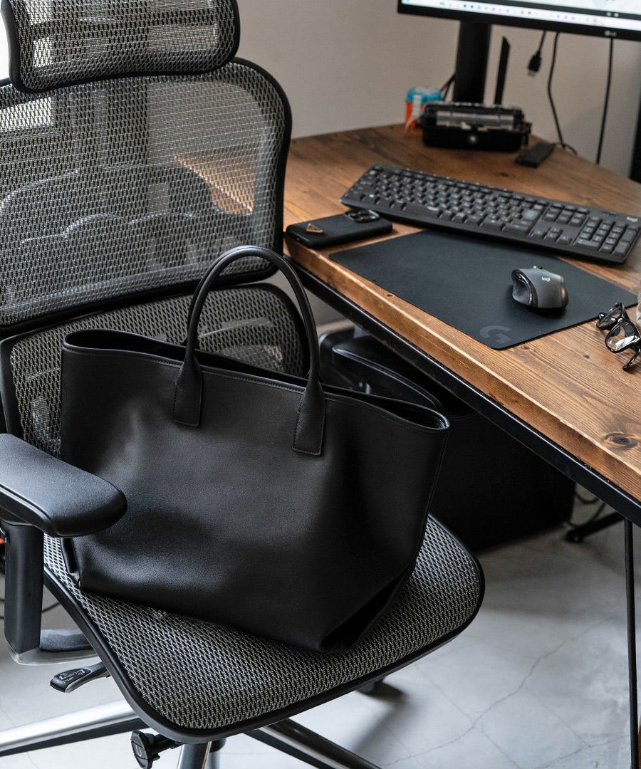 本革トートバッグ メゾンヘイニ レディースバッグ メンズバッグ Vinnen noir ヴィネノワール｜MAISON HAYNI