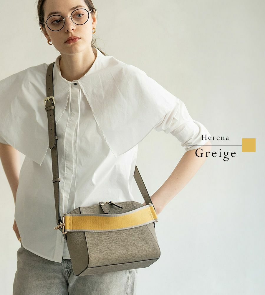 本革 コラボ ショルダーバッグ【第1世代・在庫限り】池田真子さん×HAYNIコラボ Herena ヘレナ