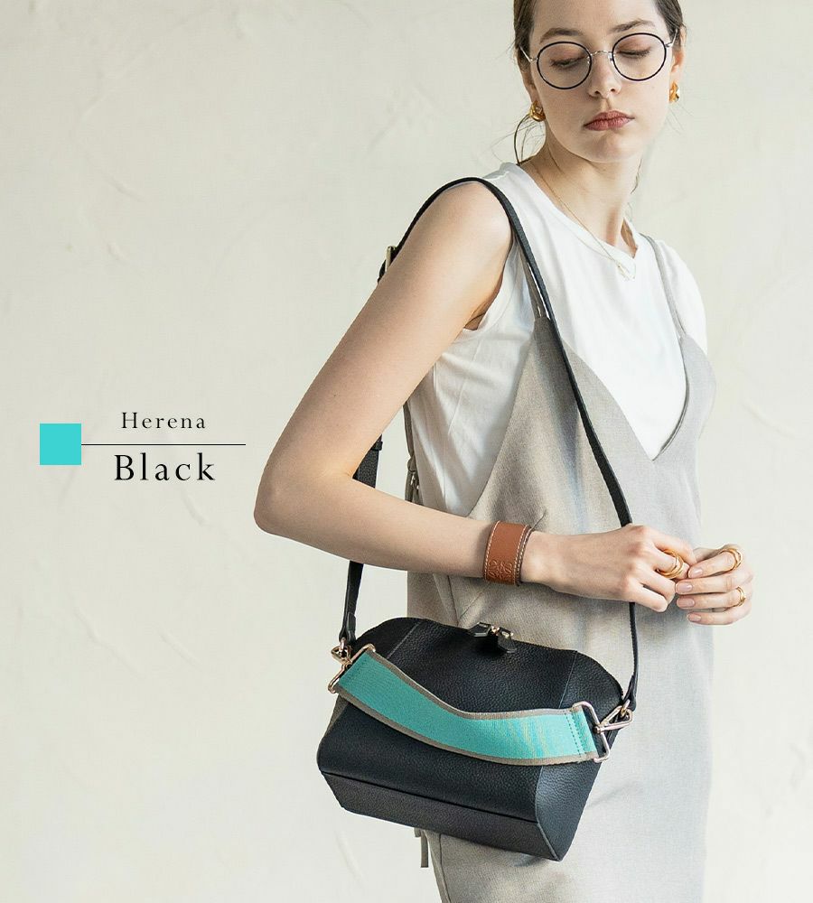 本革 コラボ ショルダーバッグ【第1世代・在庫限り】池田真子さん×HAYNIコラボ Herena ヘレナ
